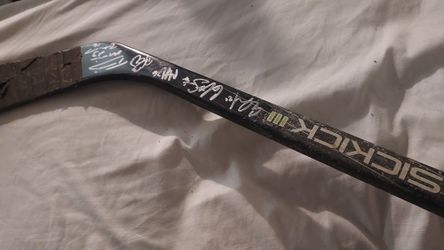 Signed Canucks Hockey Stick
