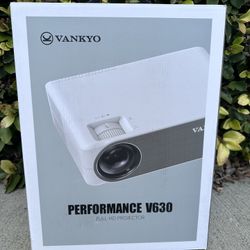 VANKYO Performance V630 Native 1080P Full HD Projector, 300" LED Projector w/ ±45° Electronic Keystone Correction, Compatible with TV Stick, HDMI, Lap