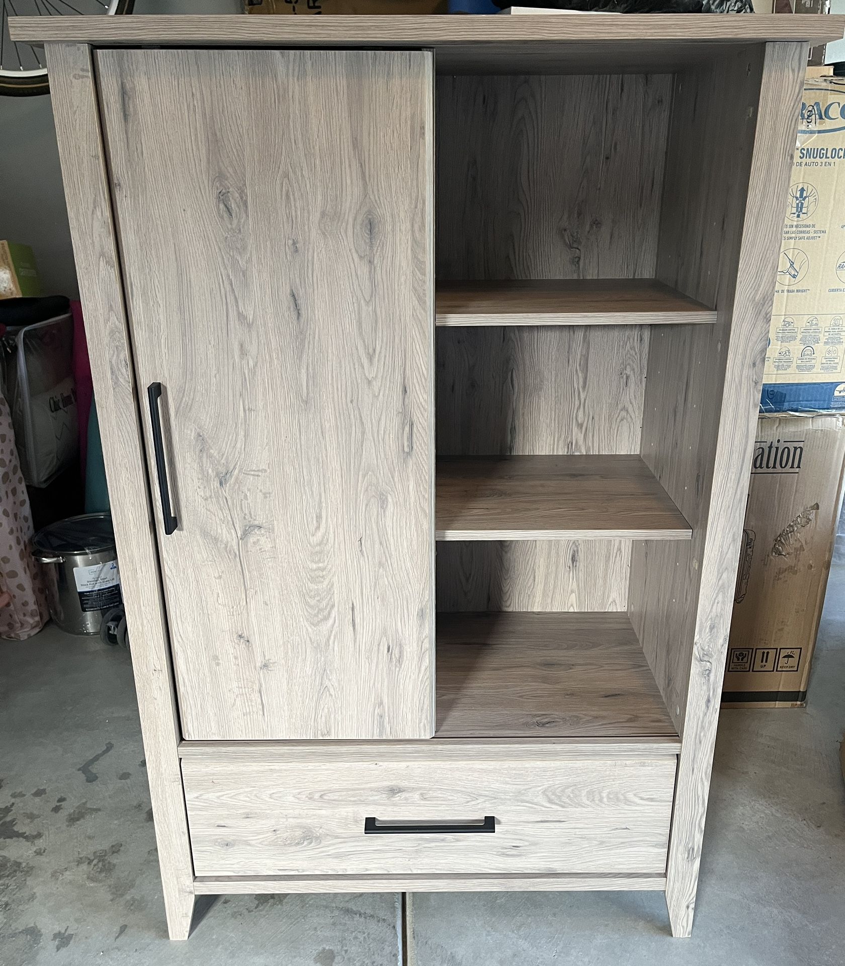Sliding Door Storage Cabinet