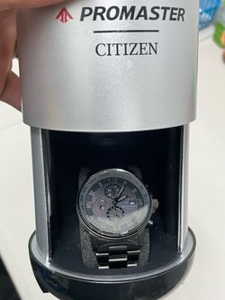 Citizen eco drive NightHawk blackout