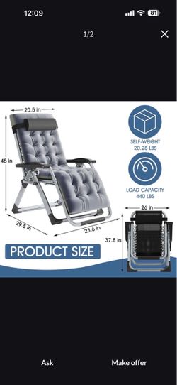 Zero Gravity Reclining Chair