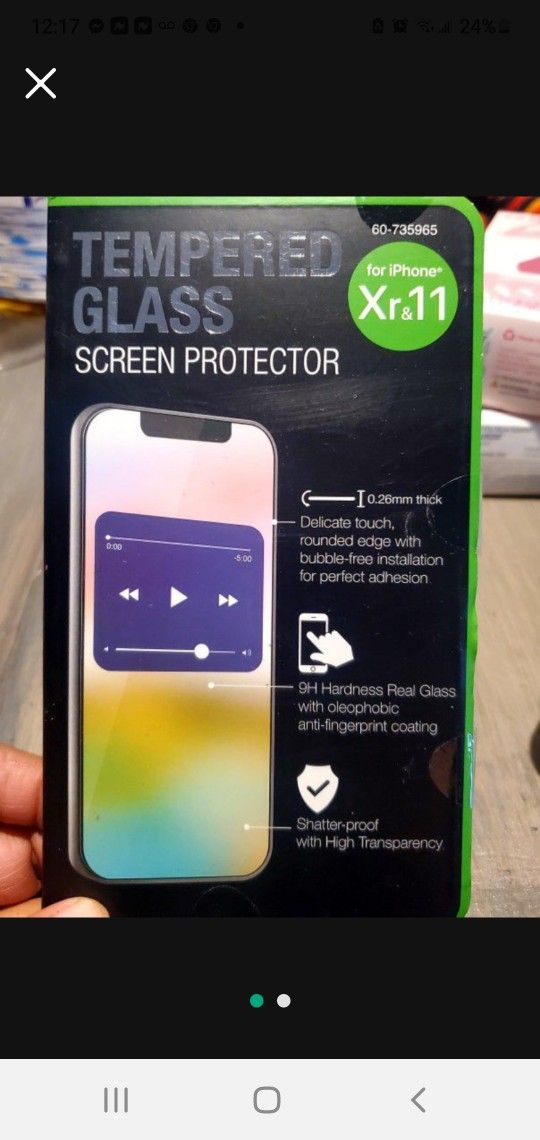 IPhone XR 11 Cell Phone Glass Cover To Protect Your Screen...Brand NEW!