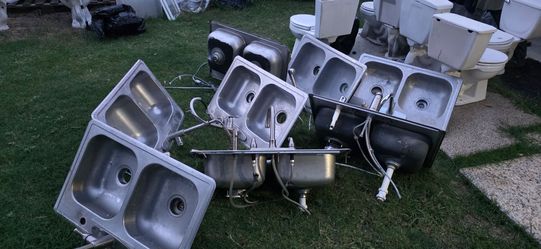 Kitchen Sinks with Faucets 33x22x6