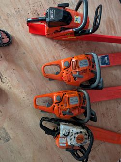 Echo, Stihl & 2 Husqvarna