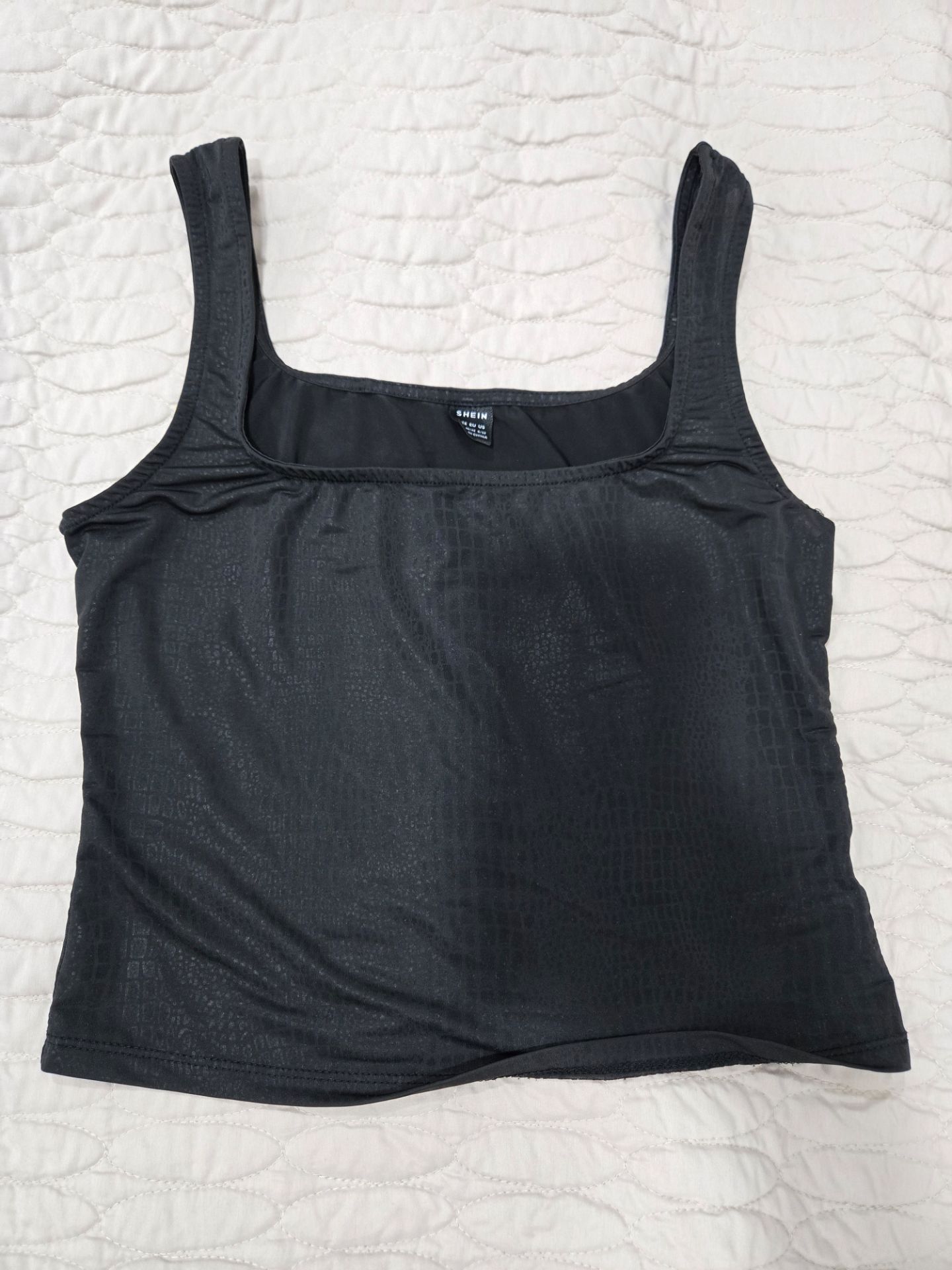 Black tank (not cotton)