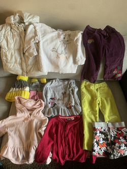 Clothes for girl, Size 2. Jacket, sweater, pants, hat