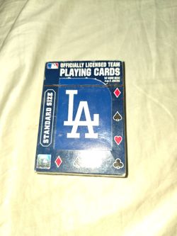 Brand New MLB Los Angeles Dodgers Playing Cards - Standard Size