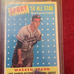 1958 Baseball Card