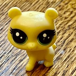 Littlest Pet Shop LPS Yellow Mini Bear Cub 