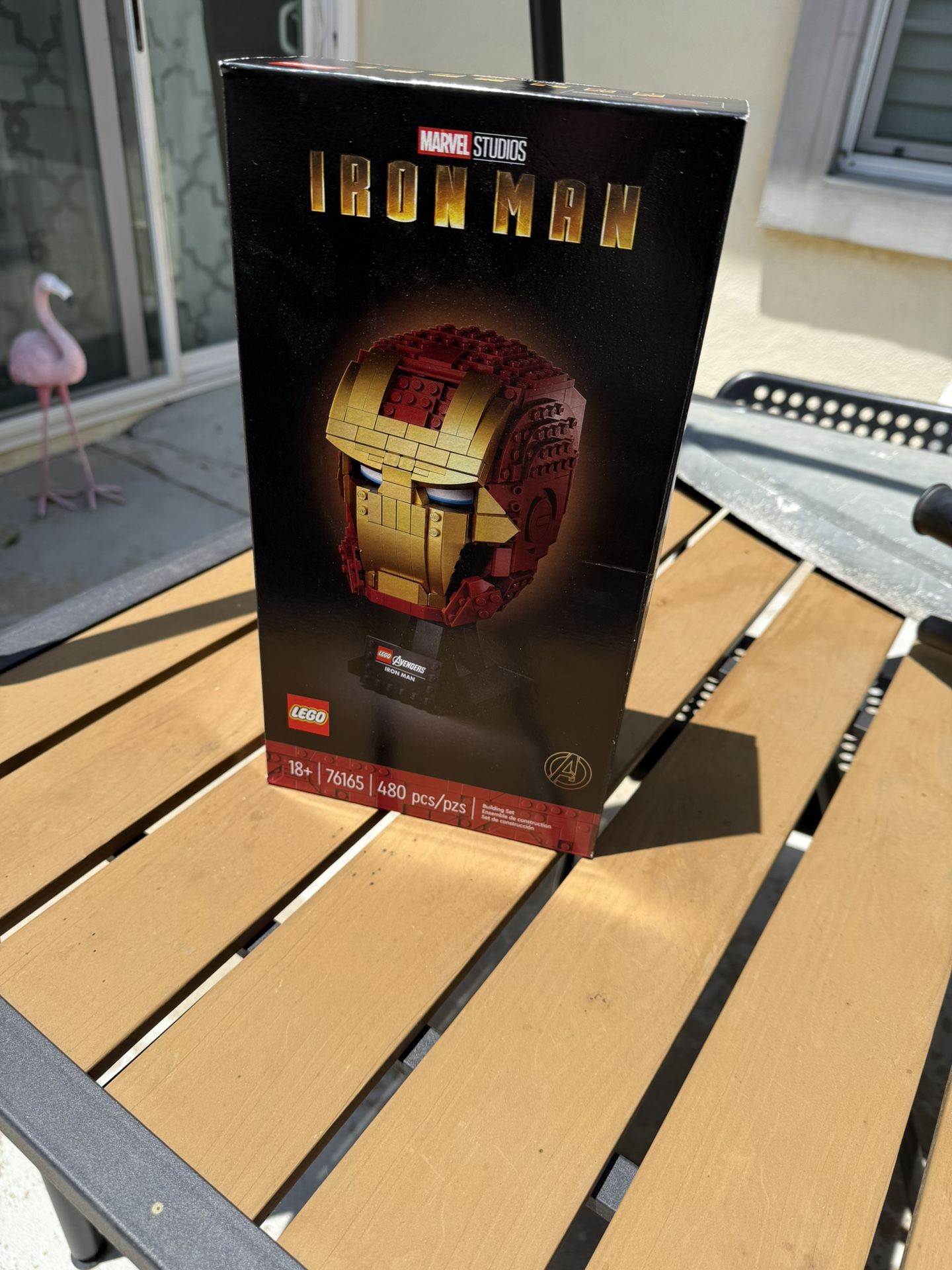 New Iron Man Helmet Lego Set