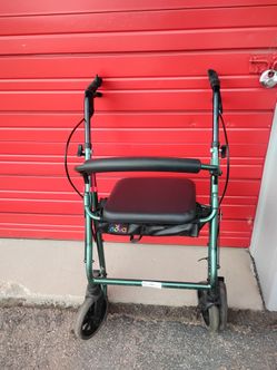 Folding Walker with seat