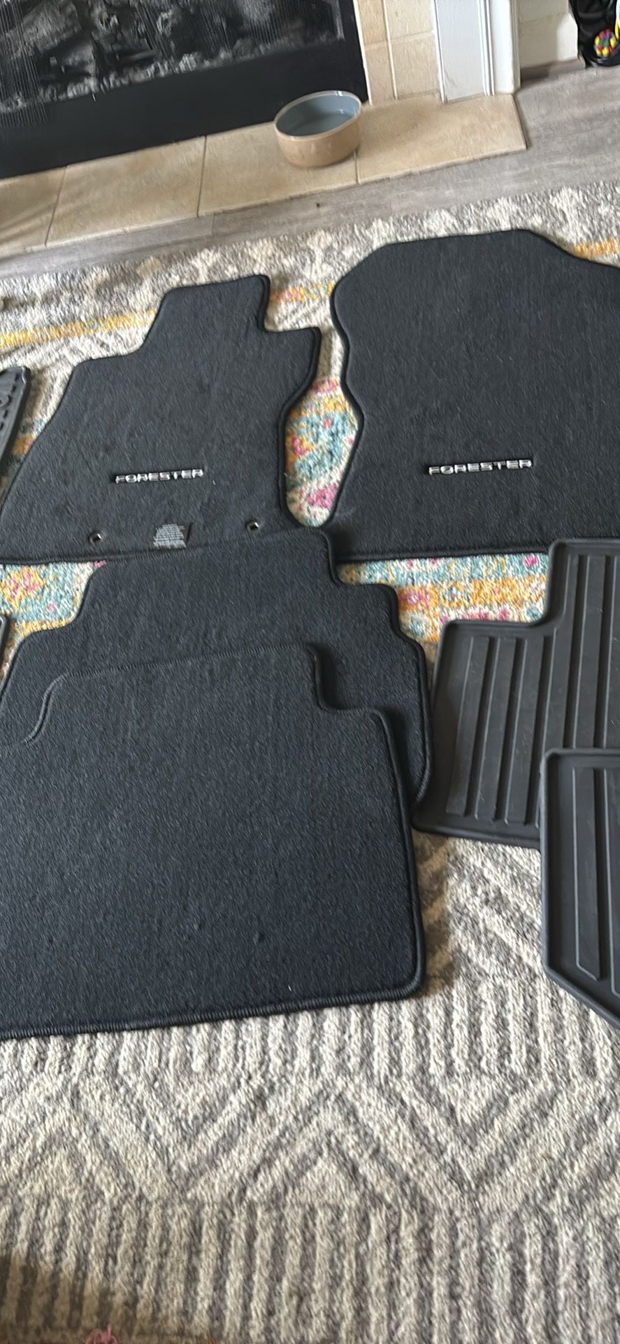 2024 Subaru Forester Carpeted Floor Mats