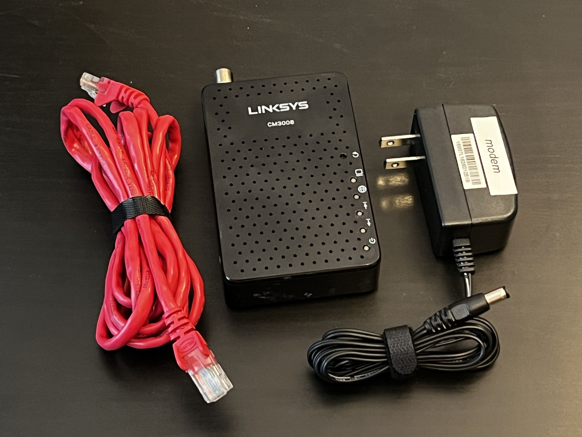 Linksys Cable Modem (for spectrum, cox, etc)