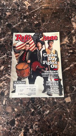 Rolling Stone Magazine Green Day Cover 2009