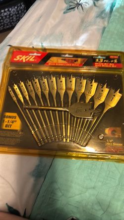 13 piece spade bit set