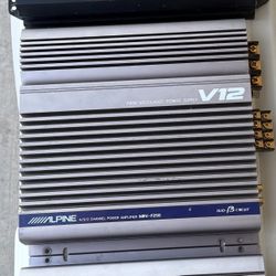 Alpine Amplifier 