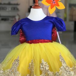 Vestido De Blanca Nieves Talla 2