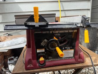 Chicago Electric 10in table saw