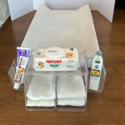 Changing Pad & Diaper Organizer