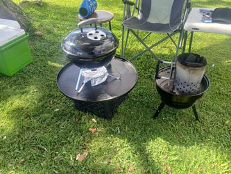 Grill Stand Solid Metal