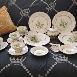 WINTERLING BAVAVIAN FINE BONE CHINAWEAR LILLY PATTERN 