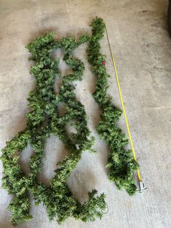 Artificial Christmas Garland with Berries and Pinecones