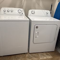 Amana Brand Washer and Dryer