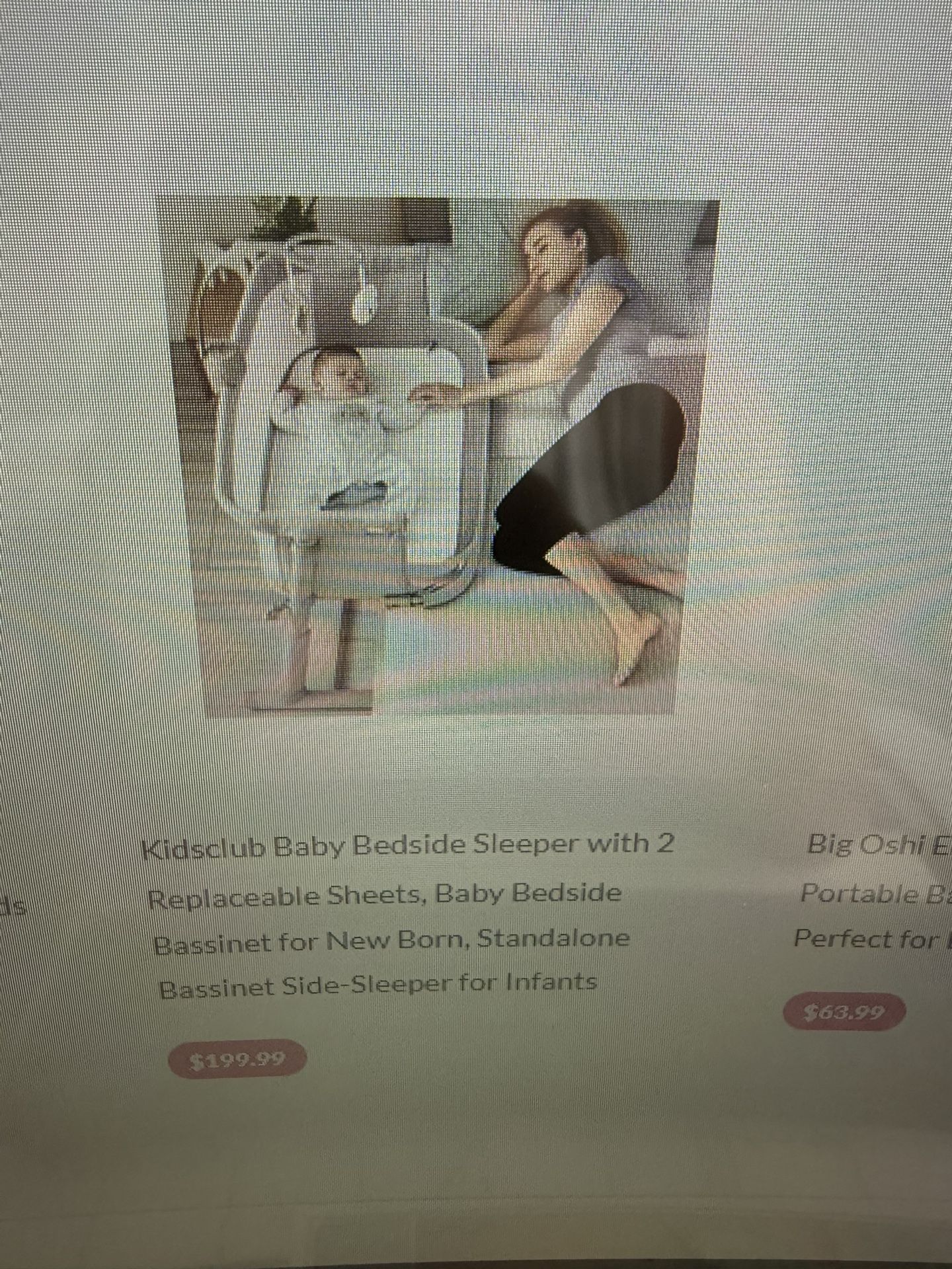 Kids Club Bedside Sleeper/bassinet