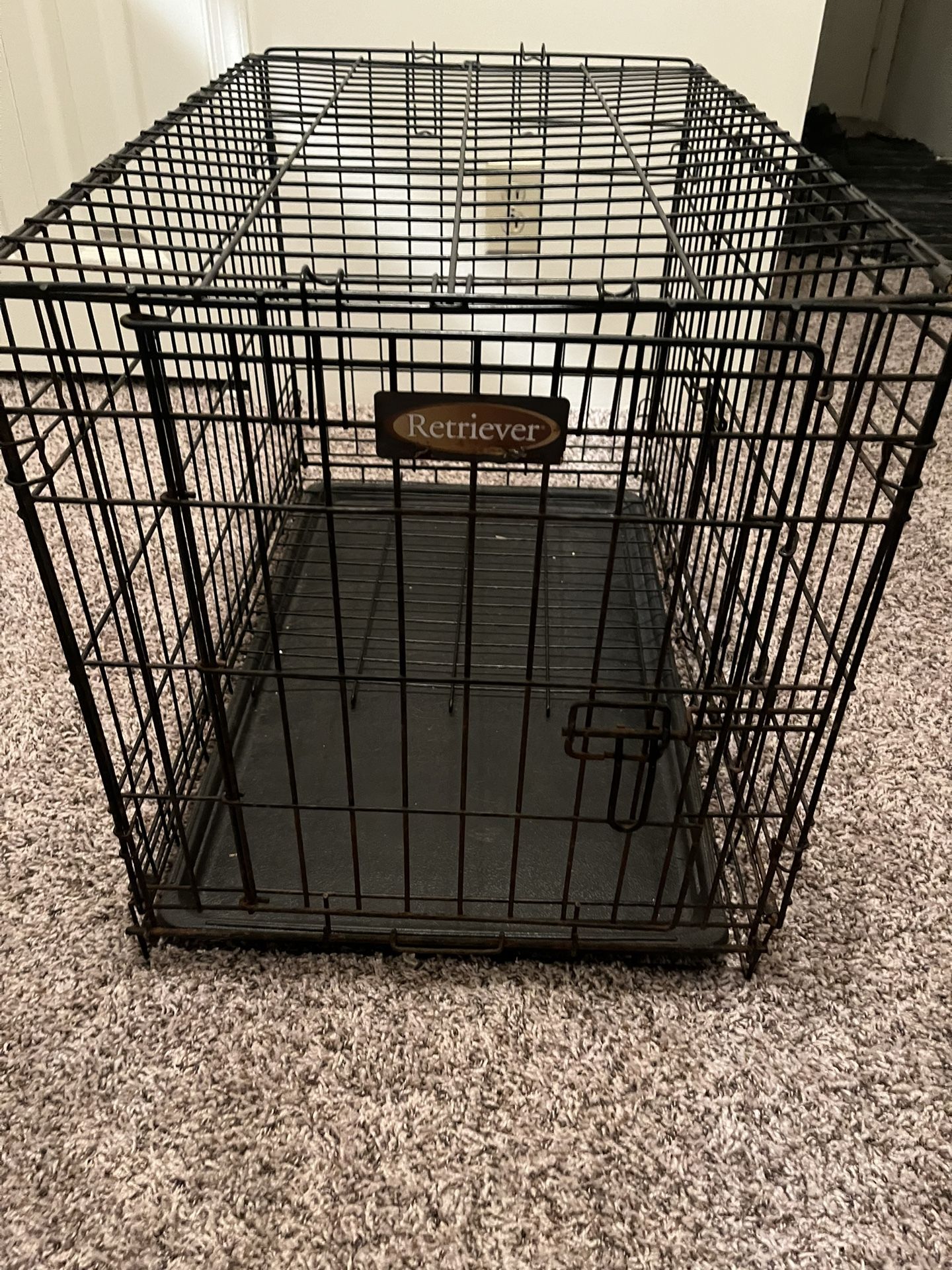 Retriever Dog Crate. 2 Doors, Open And close for Sale in Virginia Beach, VA OfferUp