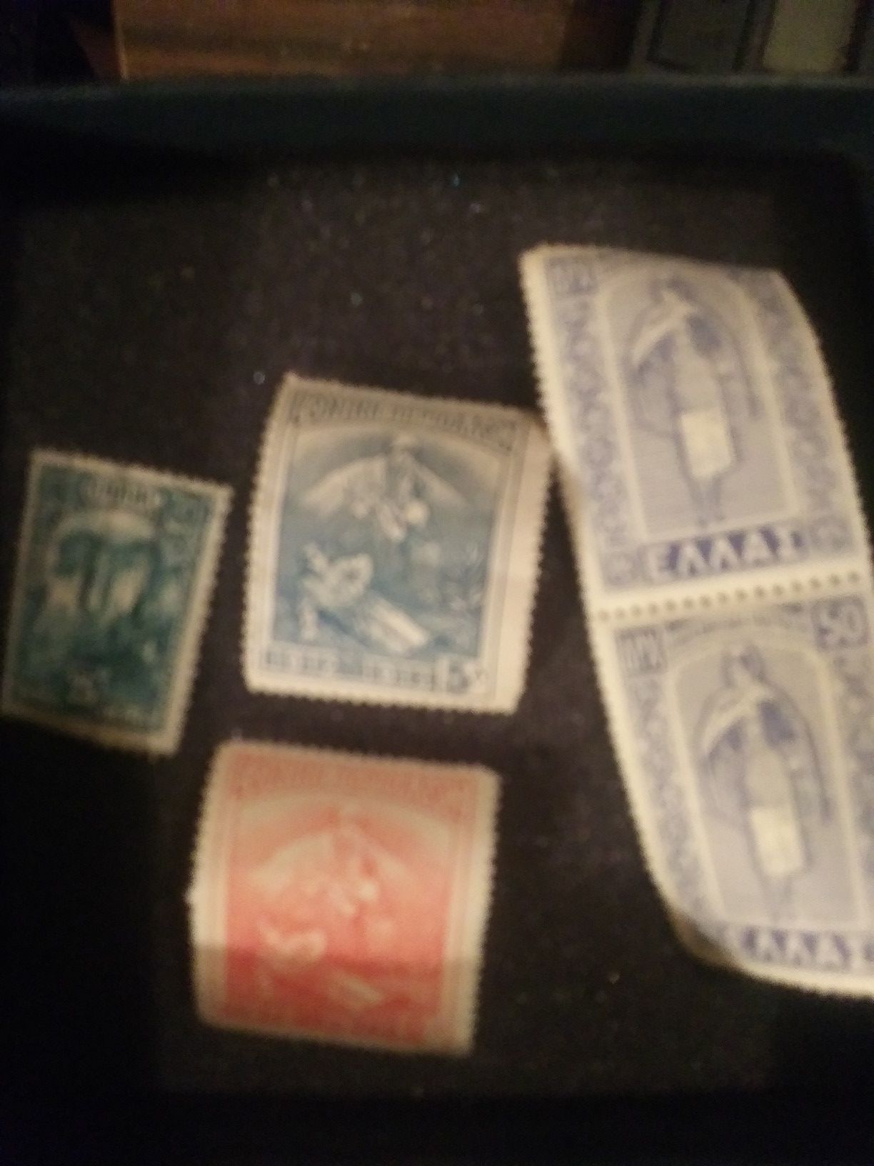 1912 foreign stamps not used