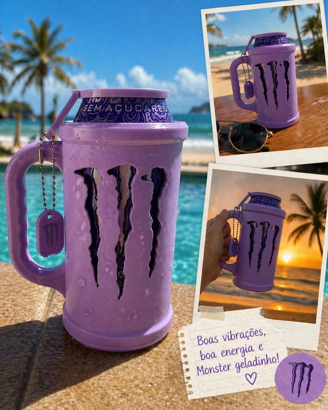 🔥 KIT EXCLUSIVO MONSTER – ESTILO + FUNCIONALIDADE 🔥