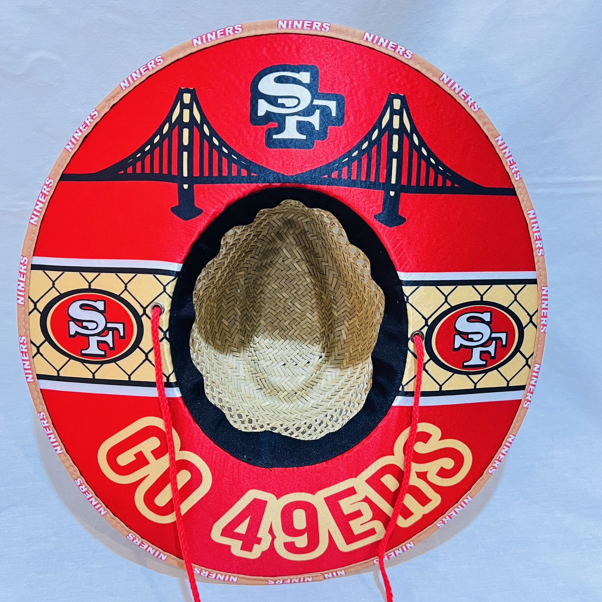 San Francisco 49ers Straw hat great X-Mas gift order now (I also have other  Teams) for Sale in Sacramento, CA - OfferUp