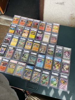 $80! Per Card. X 41 Cards is $3,280 dollars for all 41 cards. I will take $2600! For all Pokémon cards. Or Cash & Trade are welcome