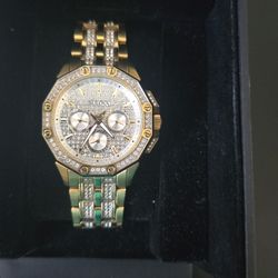 Bulova Men Gold Watch 