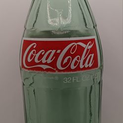 32 oz. Glass Coca Cola Bottle - 1976