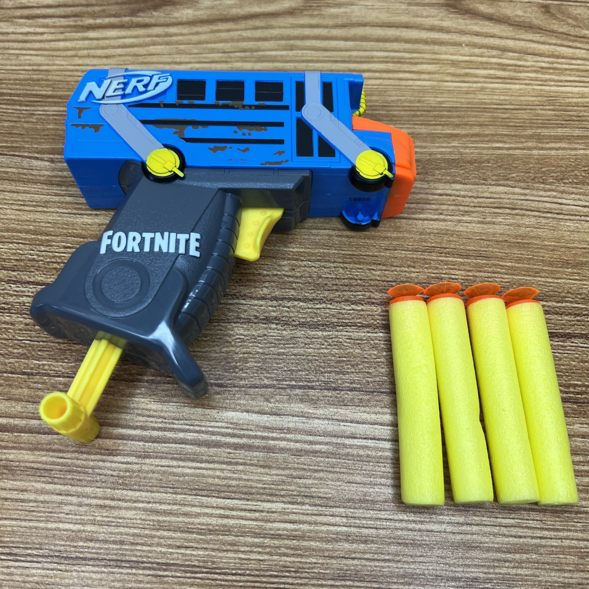 Fortnite Micro Shots Battle Bus Nerf Soft Dart Blaster Gun Toy