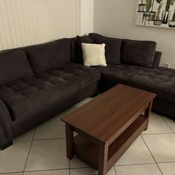 Gray Sectional Couch 
