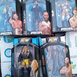 AEW ALL ELITE WRESTLING FIGURES 