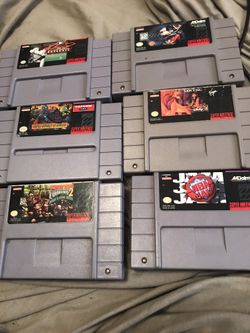 Super Nintendo games