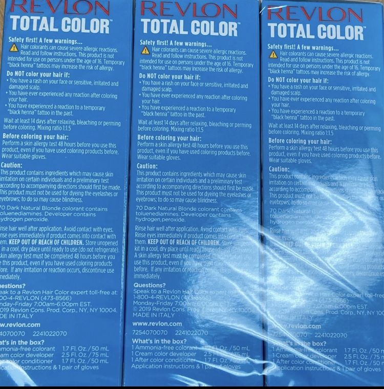 Revlon Total Color Permanent Hair Color,