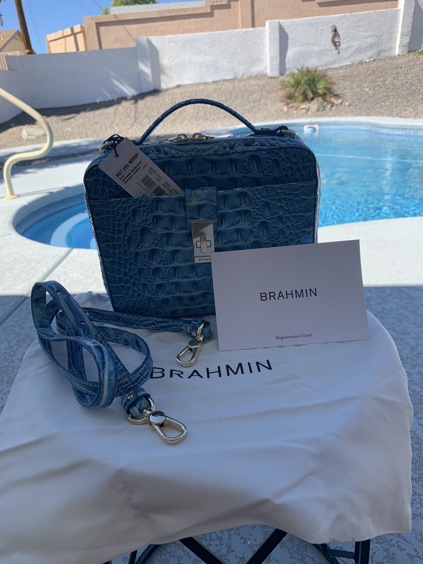 NWT BRAHMIN CROSSBODY