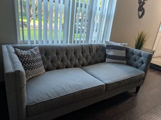 Gray sofa