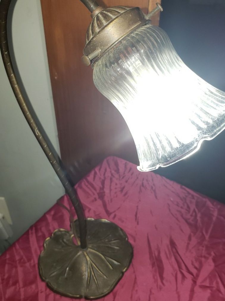Brass Antique Desk Lamp