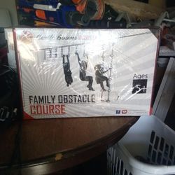 Brand New Family Obstacle Course