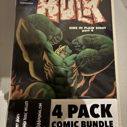 Hulk 4 Pack Comic Bundle 