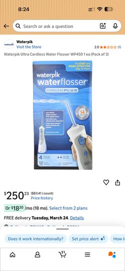 Waterpik Ultra Cordless