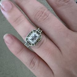 Vintage Marcasite Ring 