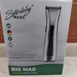 Wahl Sterling Big Mag Lithium Ion Cordless Clipper | #8843 NEW