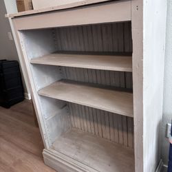 Stylish & Rustic Solid Wood bookshelf 