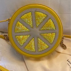 Kate Spade Small Crossbody Lemon Purse